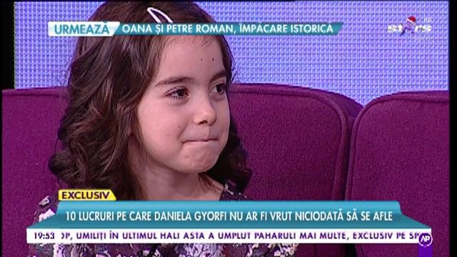 Măriuca, fetița Danielei Gyorfi: &bdquo;Băieții sunt obraznici&rdquo;