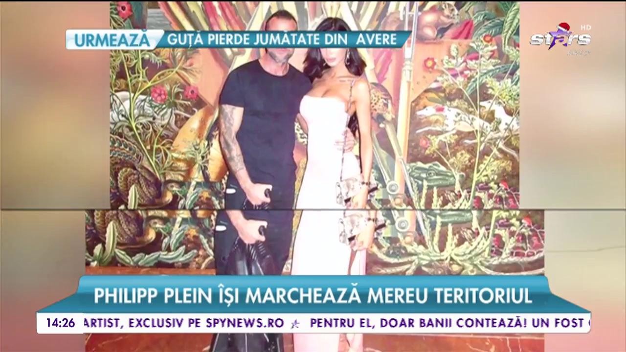 Philipp Plein &icirc;și marchează mereu teritoriul