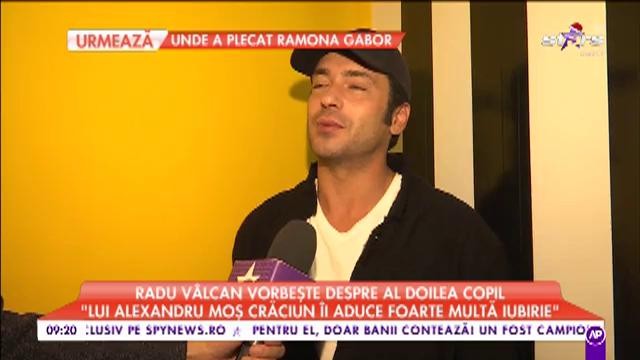 Radu V&acirc;lcan şi Adela Popescu mai vor un copil: "Este o altă etapă din viaţa noastră"