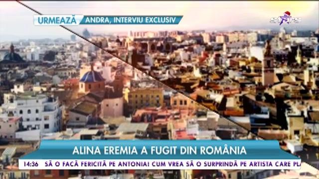 Alina Eremia a fugit din Rom&acirc;nia. Artista a plecat &icirc;n vacanță