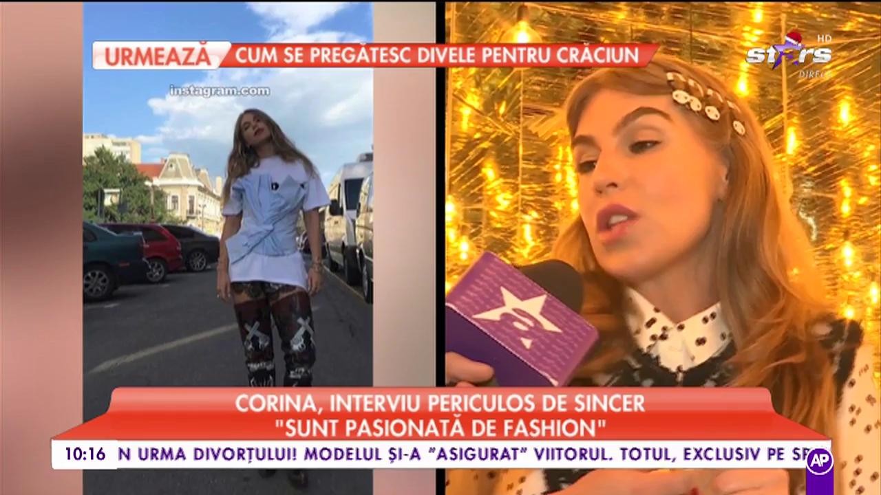 Corina, interviu  periculos de sincer: &bdquo;Eu mi-am dorit de mică să fiu c&acirc;ntăreață și actriță&rdquo;