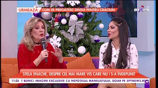 Stela Enache, o artistă de nota zece. Are 67 de ani, dar arată foarte bine