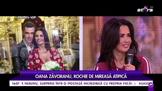 Oana Zăvoranu, rochie de mireasă atipică: „Dacă ma duceam în rochie de miseasă, nu putean să trec”