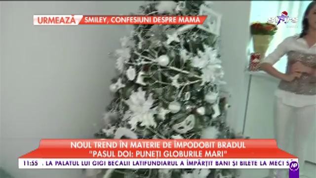 Noul trend &icirc;n materie de &icirc;mpodobit brazii: &rdquo;Primul pas: Asezați instalația de brad&rdquo;