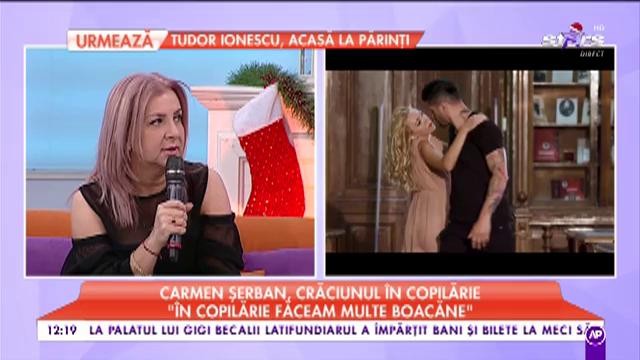 Carmen Șerban, sărbătorile &icirc;n copilărie: &rdquo;Crăciunul o să &icirc;l sărbătoresc acasă cu familia&rdquo;
