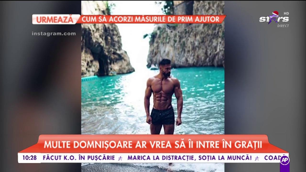 Cel mai sexy bărbat face ravagii pe Instagram. Multe domnișoare ar vrea să &icirc;i intre &icirc;n grații