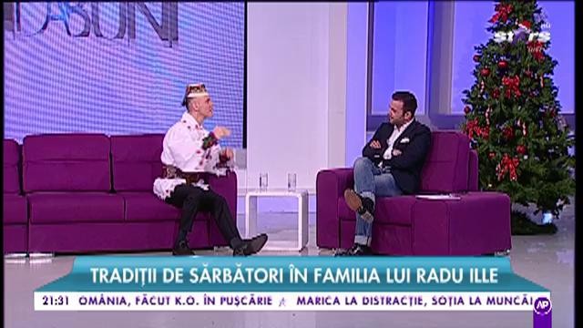 Tradiții de sărbători &icirc;n familia lui Radu Ille