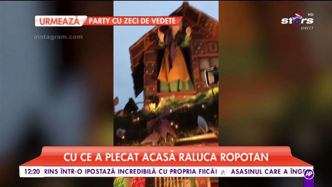 Soția lui Adrian Ropotan, la el mai mare t&acirc;rg de Crăciun. Cu ce a plecat acasă vedeta