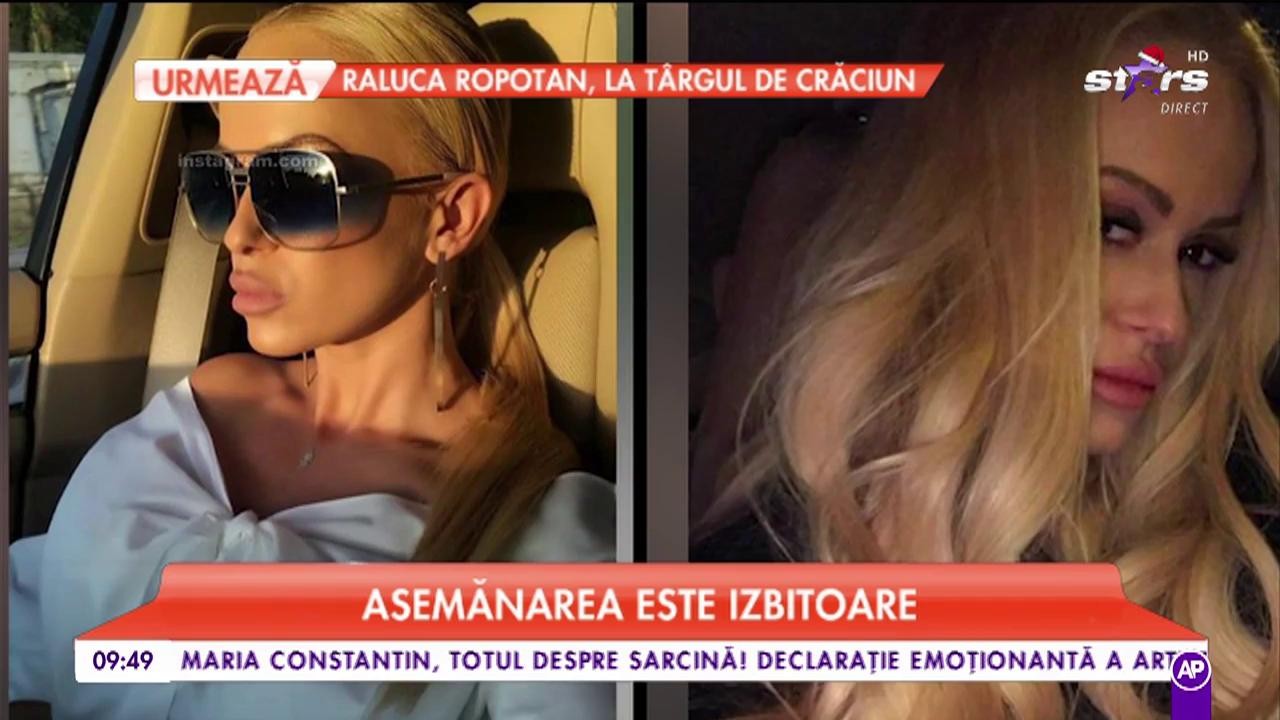 Cum arată sosia Andei Adam. Cu greu le deosebești dacă le vezi pe amandouă