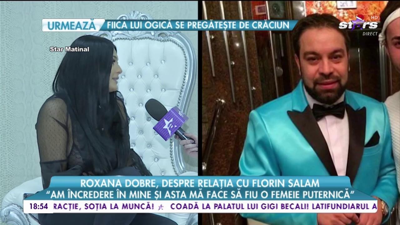 Ce se &icirc;nt&acirc;mplă &icirc;ntre Florin Salam și Roxana Dobre?
