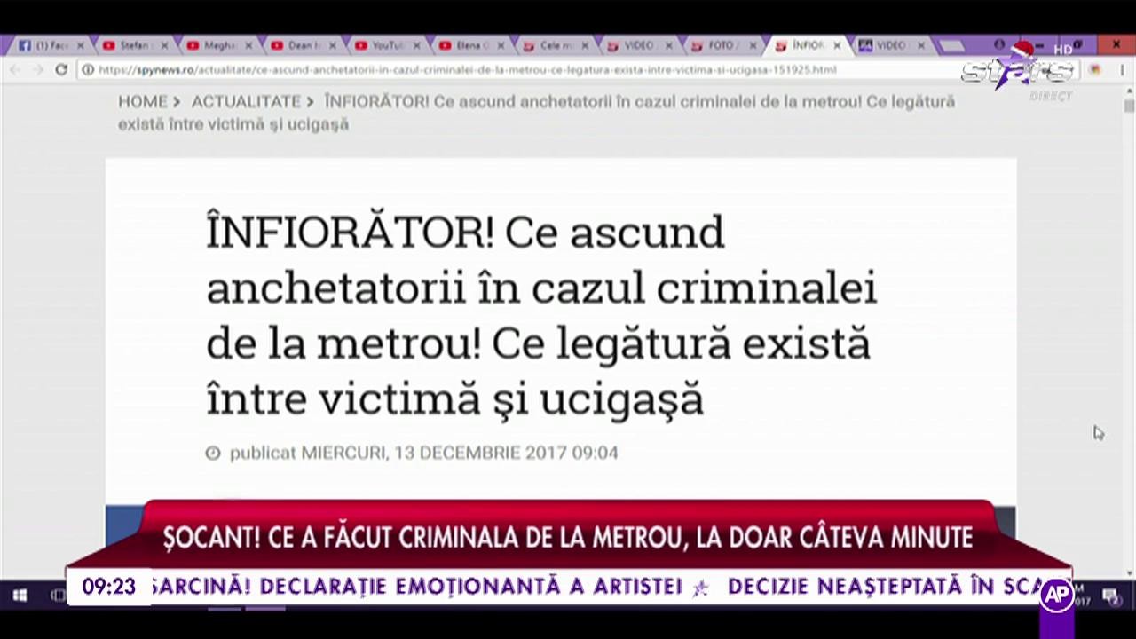 Criminala de la metrou a fost reținută de poliție. Ce legătură există &icirc;ntre victimă și ucigașă