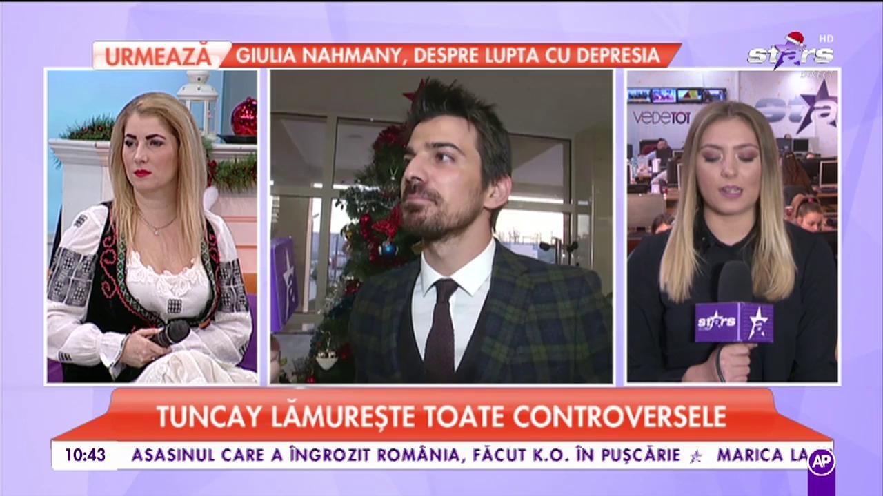 Tuncay lămurește toate controversele: &rdquo;&Icirc;ncerc să cunosc omanei, să socializez și să călătoresc&rdquo;