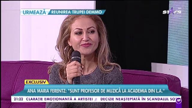 Ana Maria Ferentz: &bdquo;Mi-aș dori să &icirc;nfiez un copil&rdquo;
