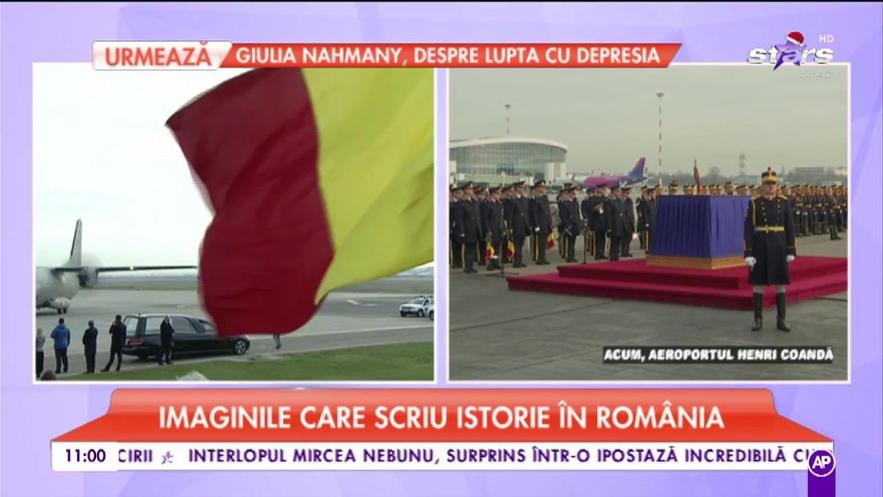 Imaginile care scriu istorie &icirc;n Rom&acirc;nia. Regele Mihai I, ajuns pe păm&acirc;nt Rom&acirc;nesc