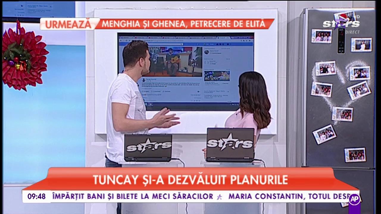 Tuncay și-a dezvăluit planurile. Vedeta a postat un videoclip &icirc;n care c&acirc;ntă la chitară