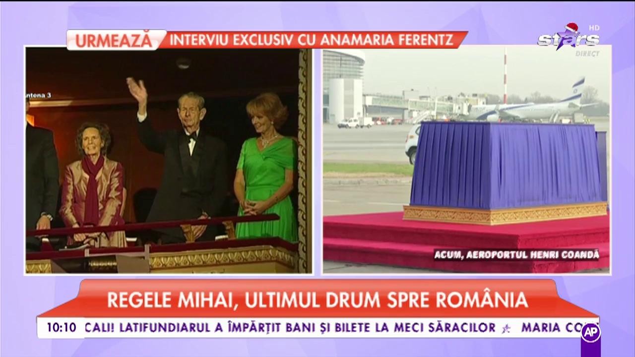 Regele Mihai &icirc;nchide o pagină de istorie. Majestatea Sa face ultimul drum spre Rom&acirc;nia