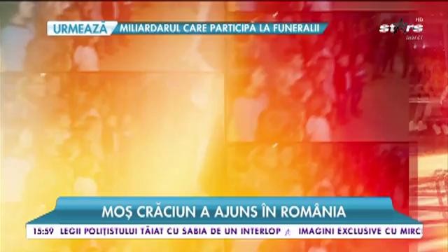 Antena Stars a fost &icirc;n &icirc;nt&acirc;mpinarea lui Moş Crăciun