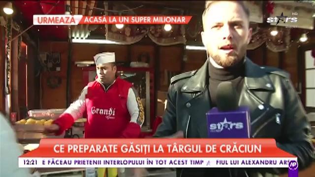 Pregătiri pentru spectacol. Ce preparate găsiți la t&acirc;rgul de Craciun