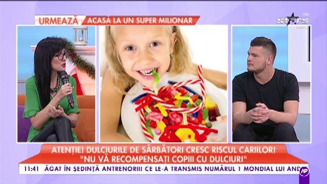 Atenție! Dulciurile de sărbători cresc riscul cariilor!: &rdquo;Este recomandat să &icirc;i dai copilului ciocolată amară&rdquo;