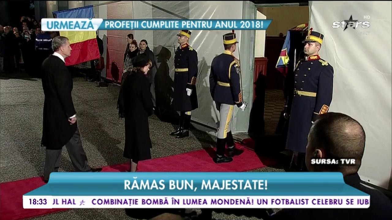 Majestatea Sa este condus pe ultimul drum. Trenul regal a ajuns la curtea de Argeș