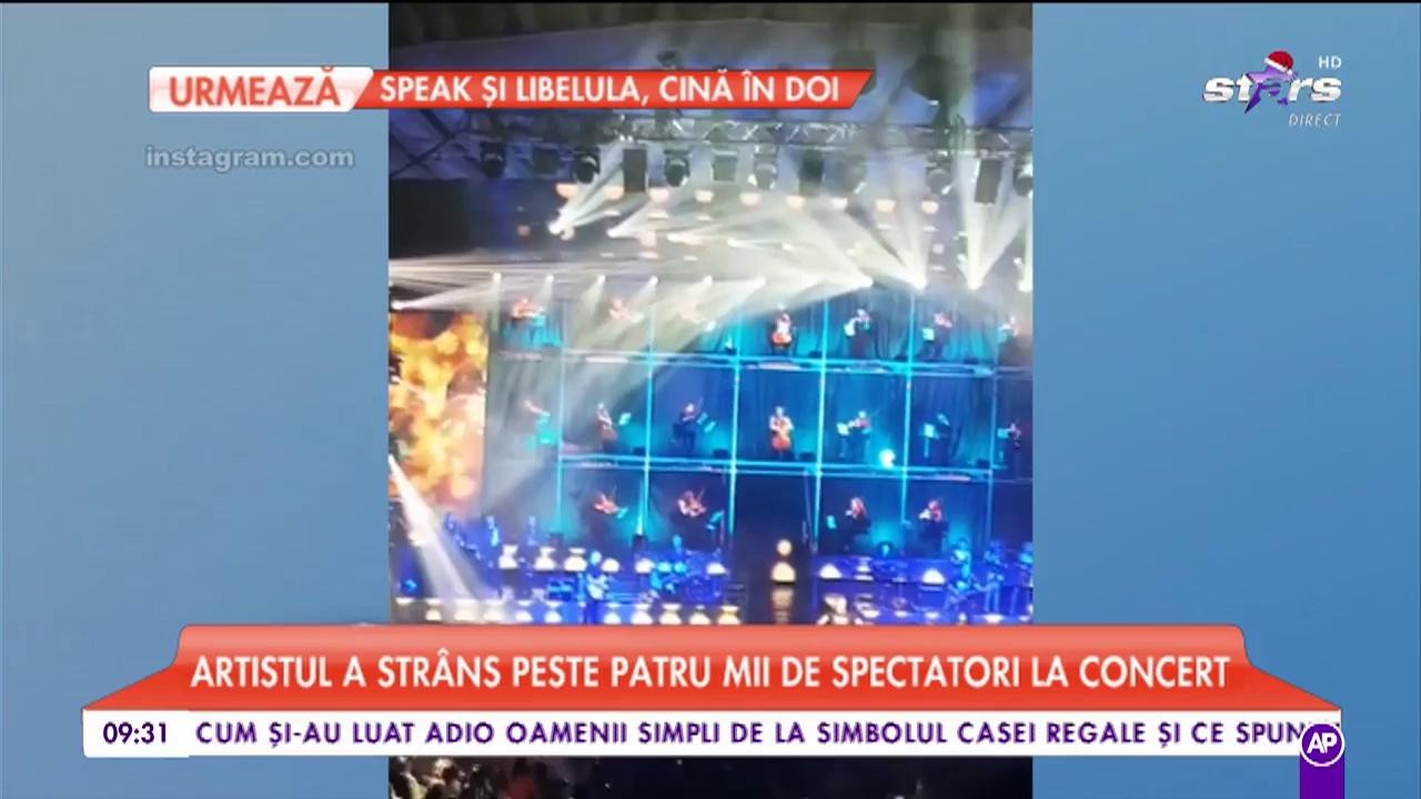Imagini de la concertul de Crăciun al lui Ştefan Bănică Jr.