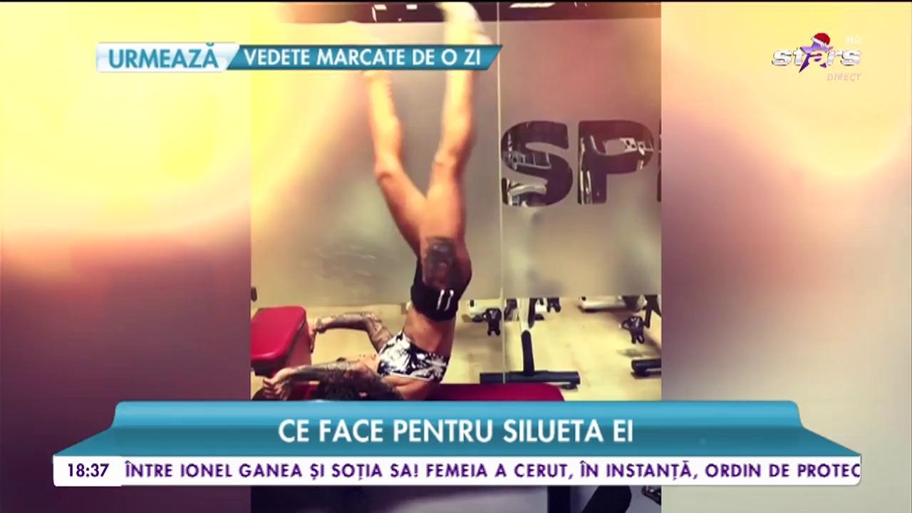 Nimic nu o poate opri pe Roxana Vancea. Ce face bruneta pentru silueta ei