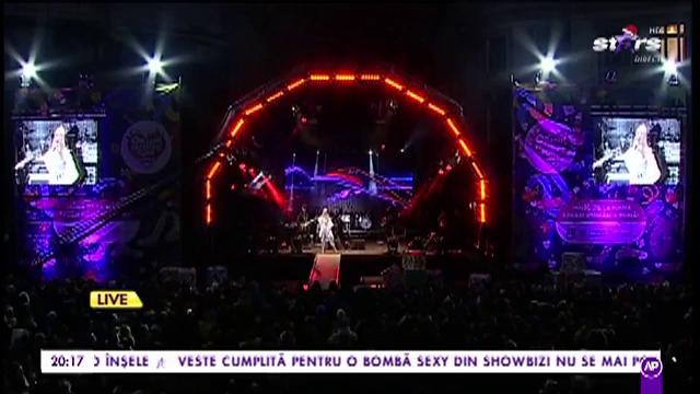 Alina Eremia c&acirc;ntă live piesa &rdquo;Poartă-mă&rdquo;