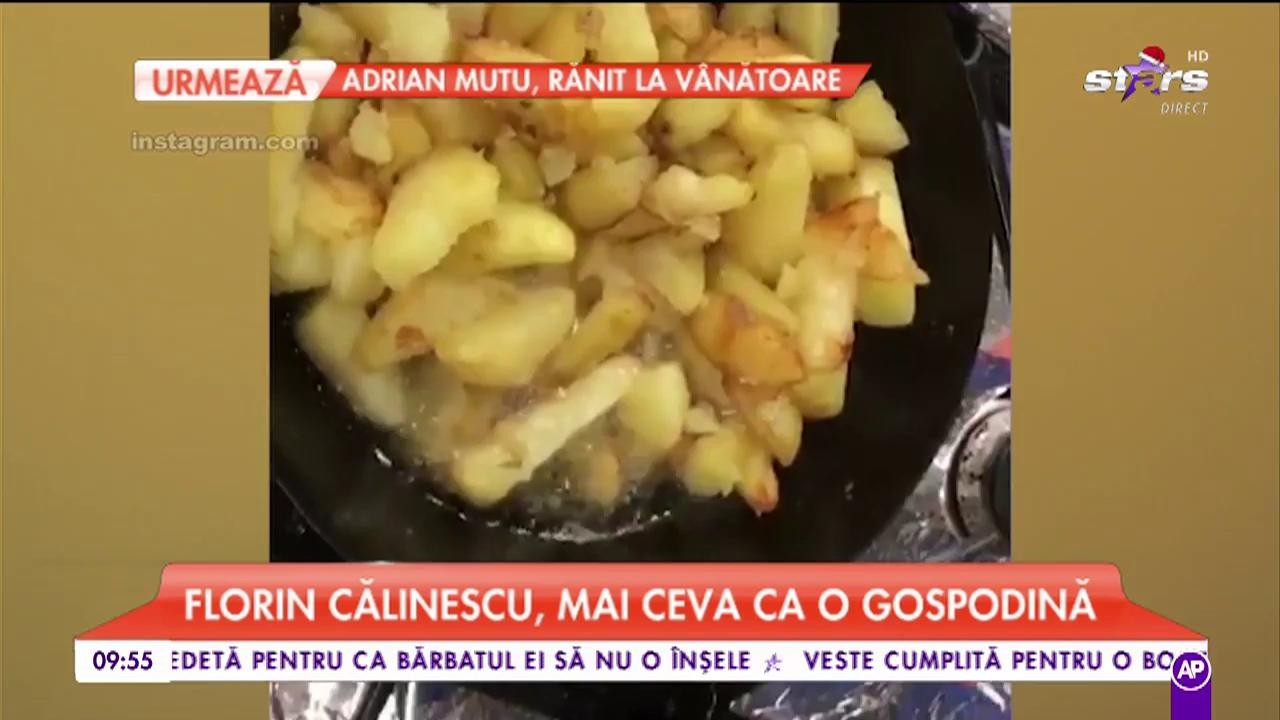 Florin Călinescu, pasiune pentru arta culinară