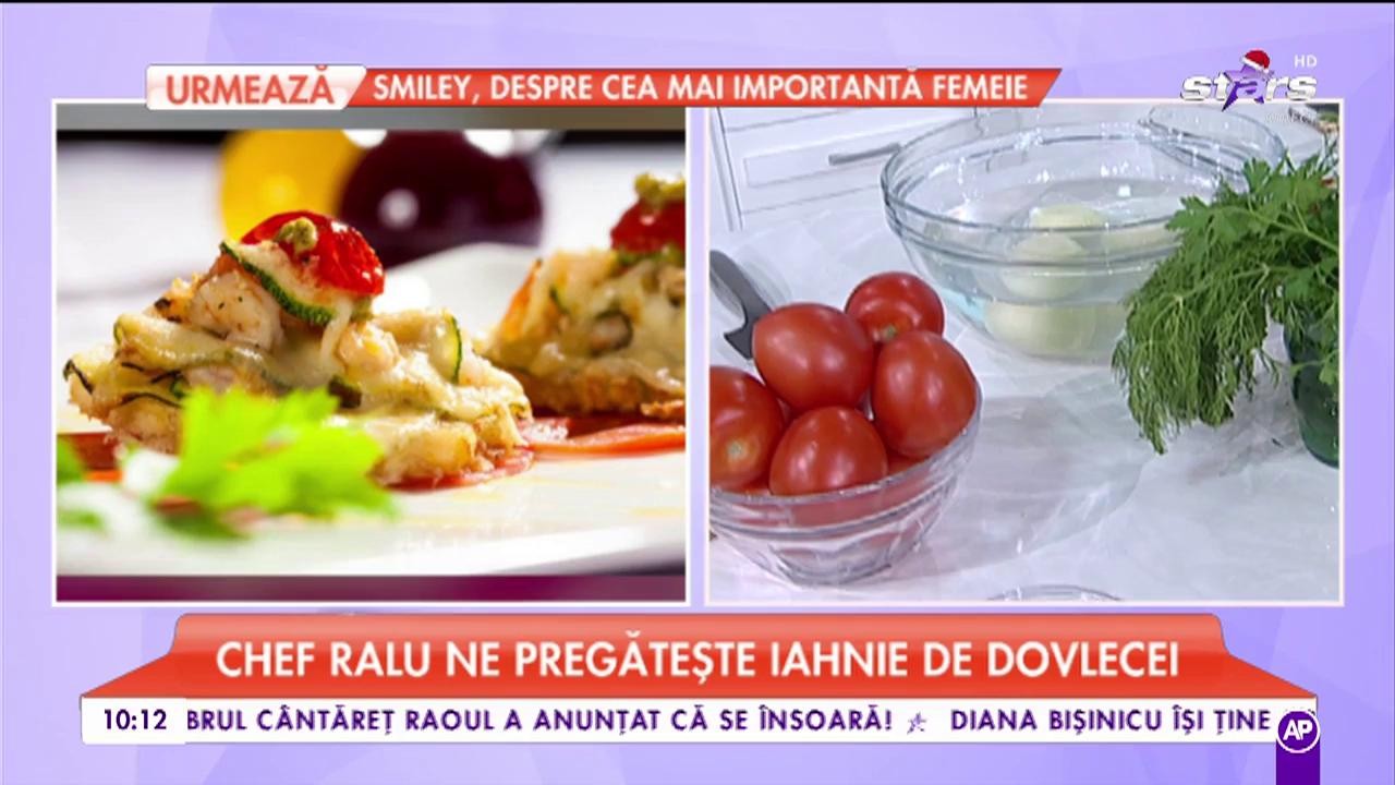 Ralu ne pregătește &bdquo;Iahnie de dovlecei&rdquo;