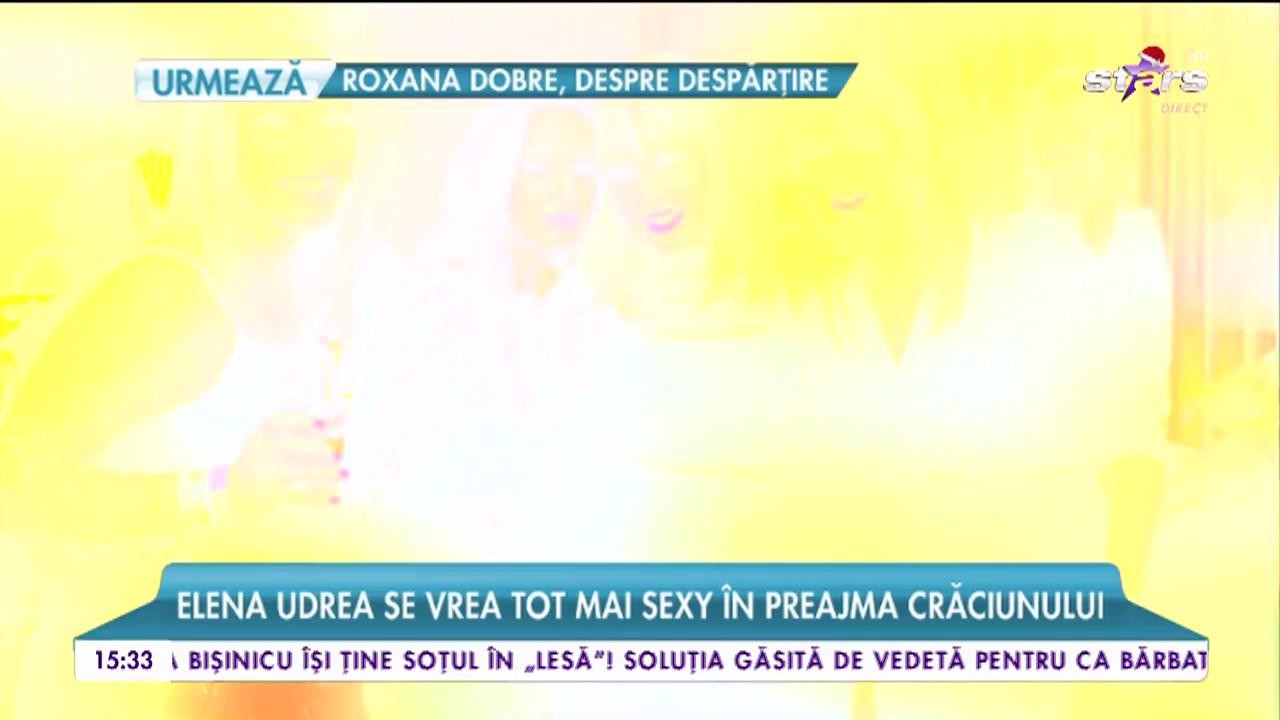 Elena Udrea se vrea tot mai sexy &icirc;n preajma Crăiunului. Blonda este pusă pe fapte mari