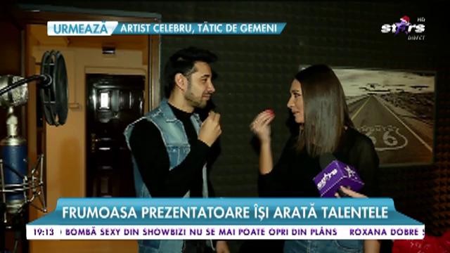 Laura Micovschi, asa cum nu ai mai văzut-o. Frumoasa prezentatoare &icirc;și arată talentele
