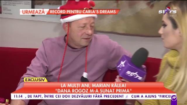 La mulți ani, Marian R&acirc;lea! &bdquo;O să merg să &icirc;mpart cadouri &icirc;n patru grădinițe&rdquo;