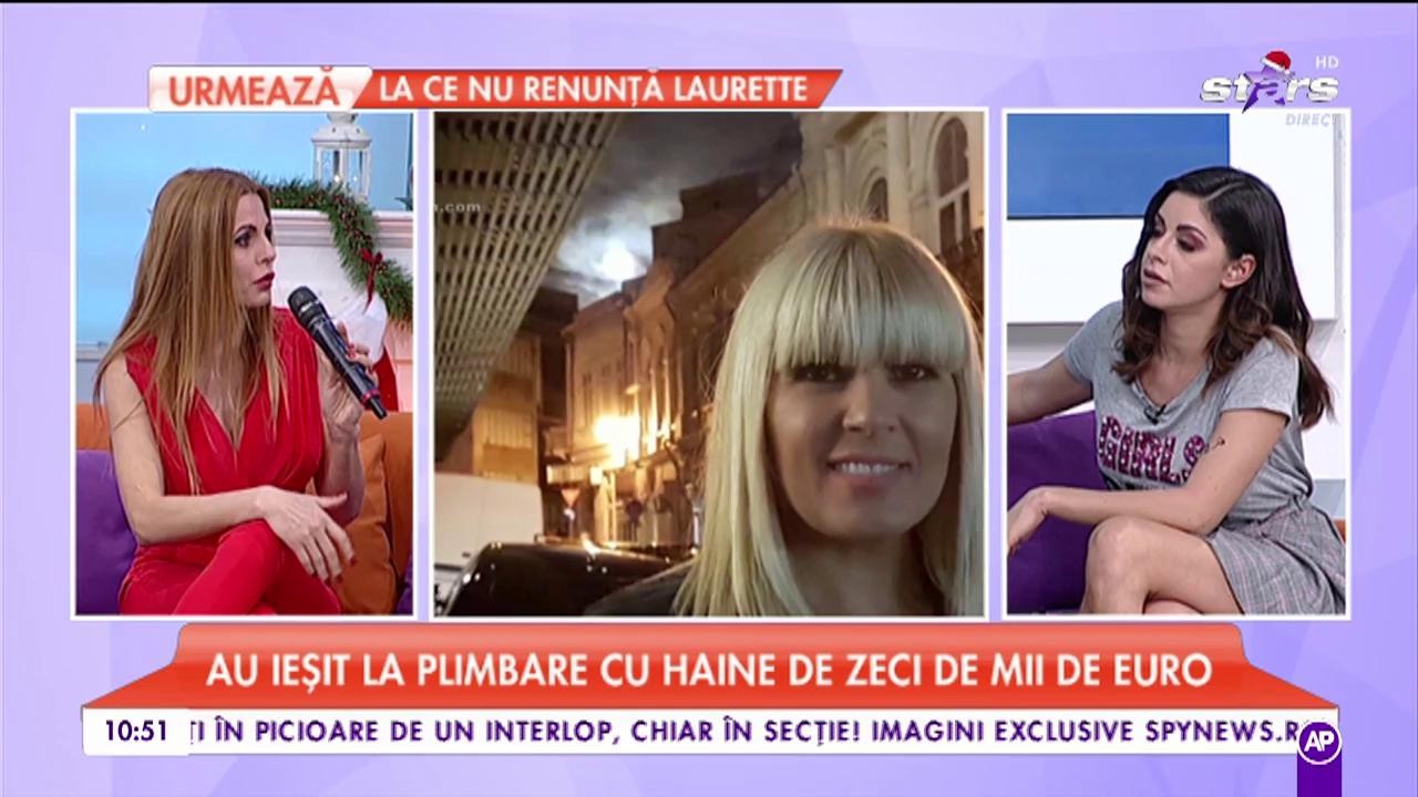 Elena Udrea și mama, parada modei pe străzile Capitalei