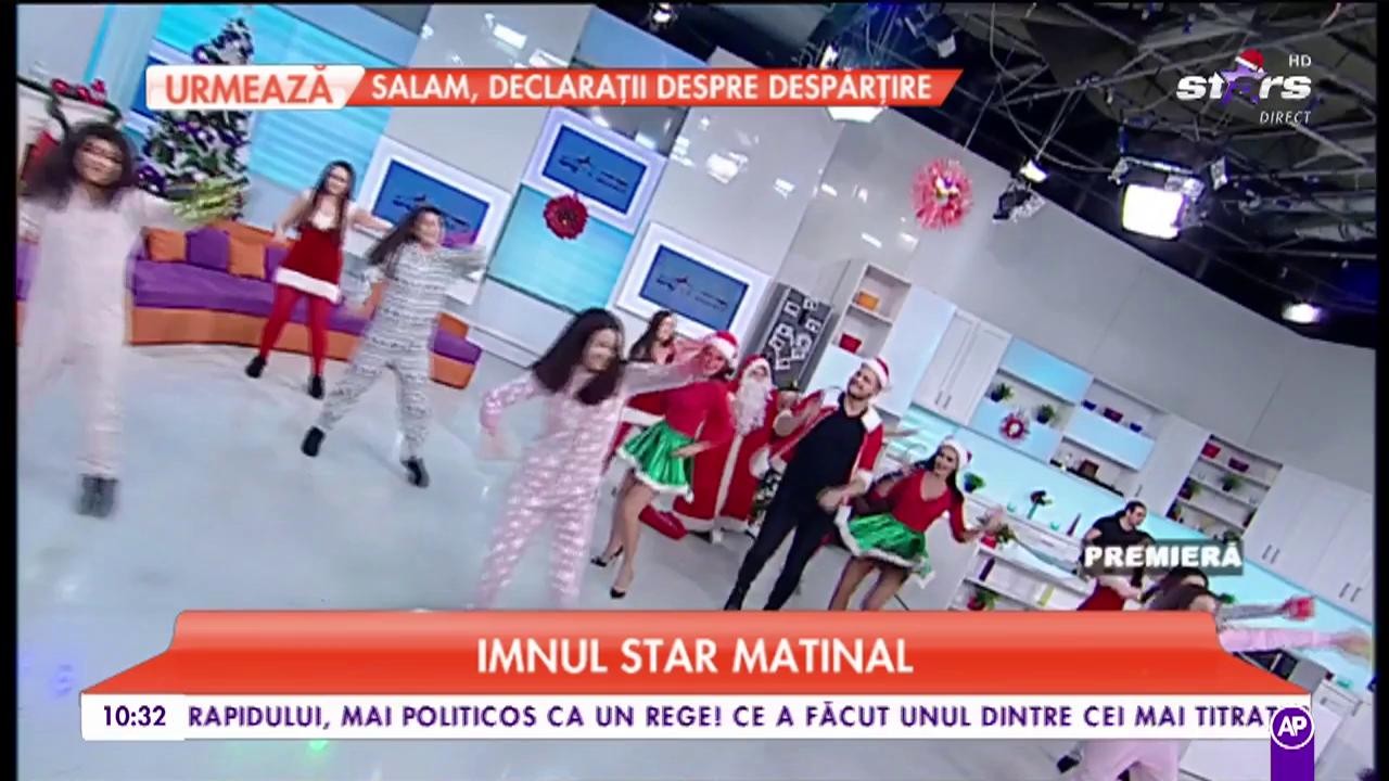 &Icirc;n premieră, imnul Star Matinal