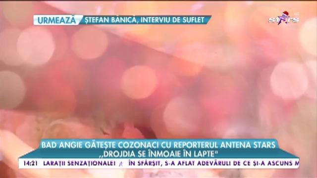 Cea mai sexy bucătăreasă, Bad Angie, ne gătește cozonaci