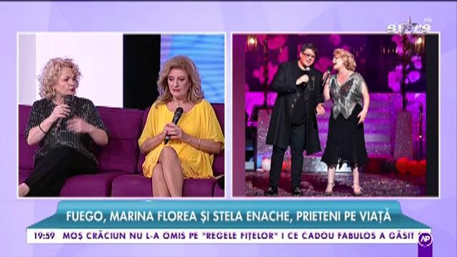 Fuego, Marina Florea și Stela Enache, legendele muzicii rom&acirc;nești, amintiri de neuitat