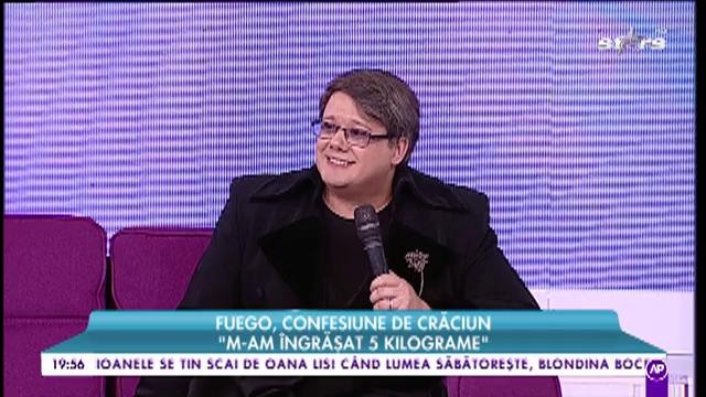 Fuego, confesiune de Crăciun: "M-am &icirc;ngrășat cinci kilograme"