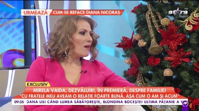 Mirela Vaida, dezvăluiri, &icirc;n premieră, despre familie: "Părinții mei au fost &icirc;ntotdeauna niște oameni echilibrați"