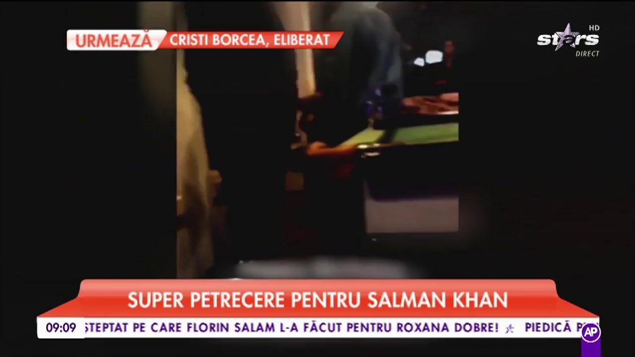 Iulia V&acirc;ntur petrece la aniversarea lui Salman Khan! Actorul &icirc;mplineşte 52 de ani