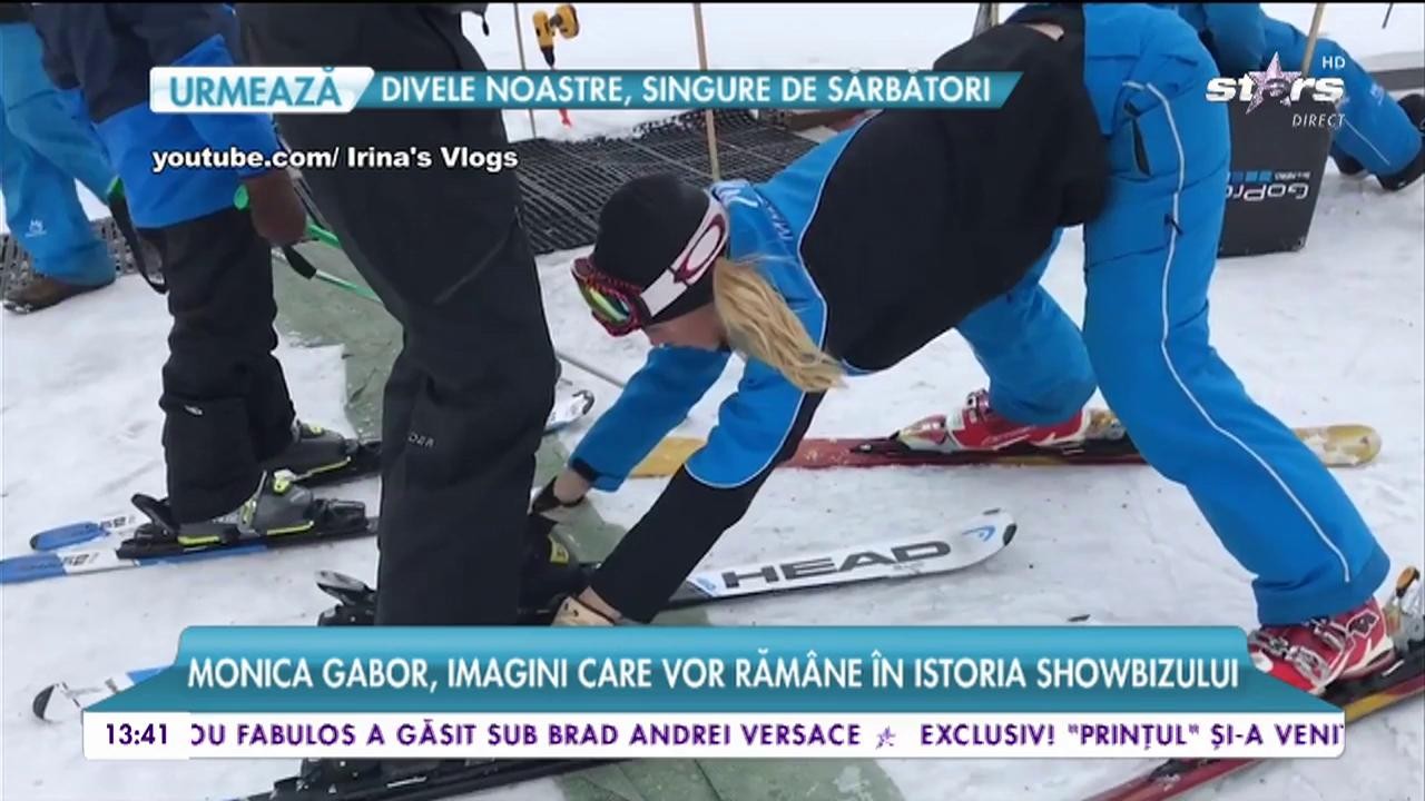 Monica Gabor, imagini care vor răm&acirc;ne &icirc;n istoria showbizului