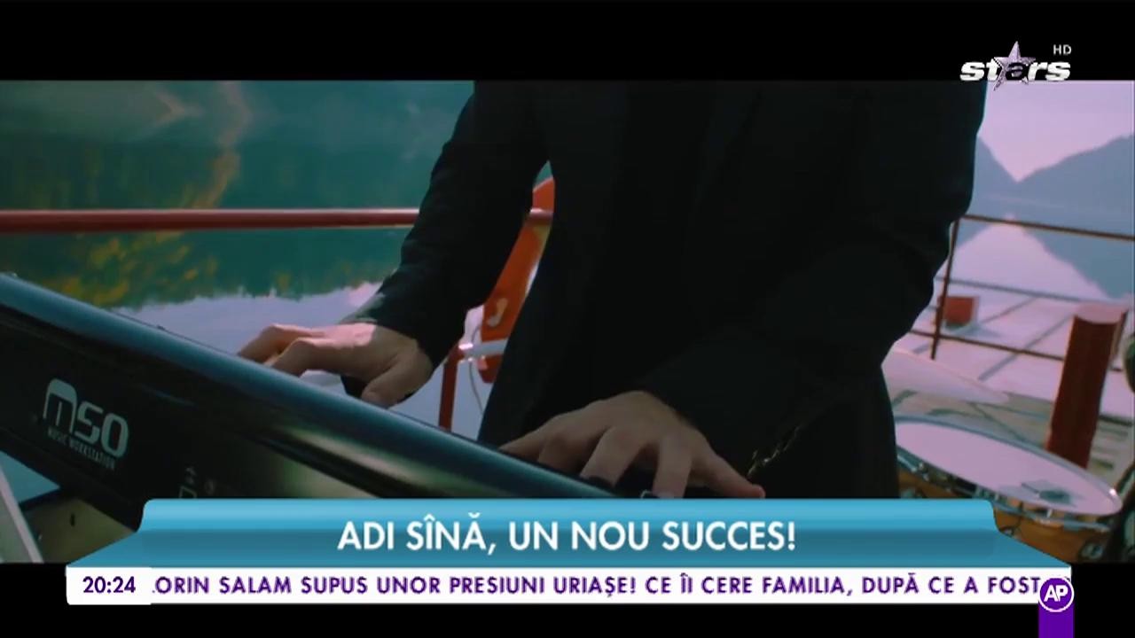 Adi S&icirc;nă, un nou succes! Artistul interpretează piesa &rdquo;Piatra de pe inima&rdquo;