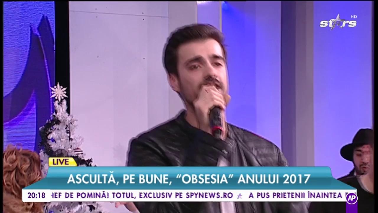 Liviu Teodorescu interpretează piesa &rdquo;Obsesia&rdquo;