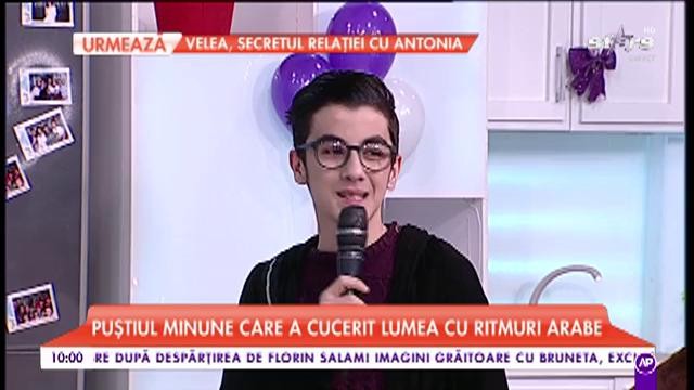 Puștiul minune care a cucerit lumea cu ritmuri arabe. Omar vine în platoul matinalilor