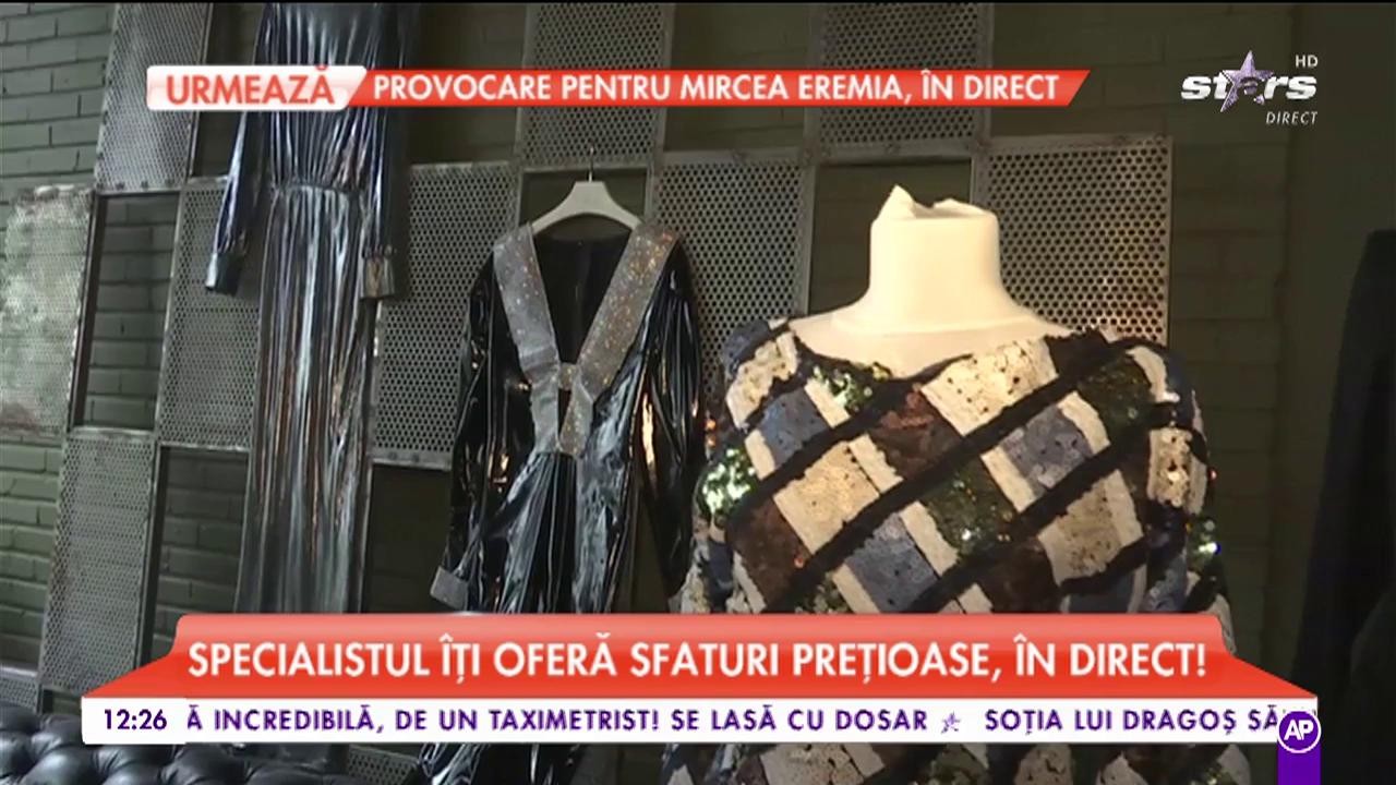 Specialistul îți oferă sfaturi prețioase. Trebue să ții cont de câteva trucuri importante când îți alegi ținuta