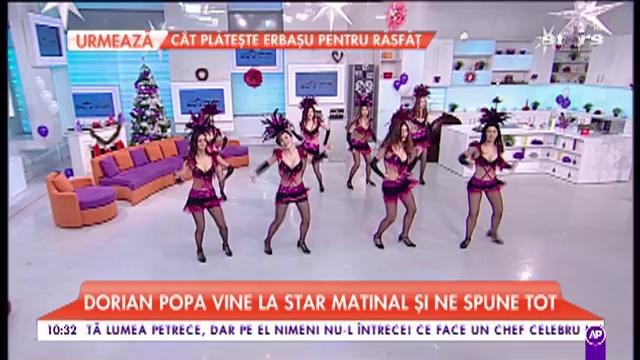 Fabis Dancers, spectacol în cadrul emisiunii Star Matinal