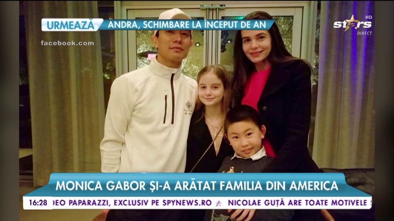 Monica Gabor a sărbătorit Revelionul &icirc;n familie