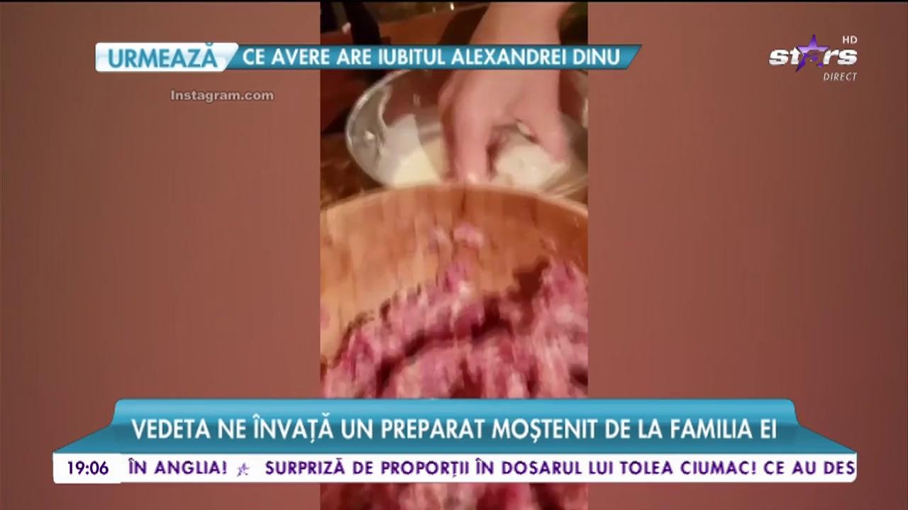 Anna Lesko, o nouă pasiune. Vedeta ne &icirc;nvață un preparat moștenit de la familia ei