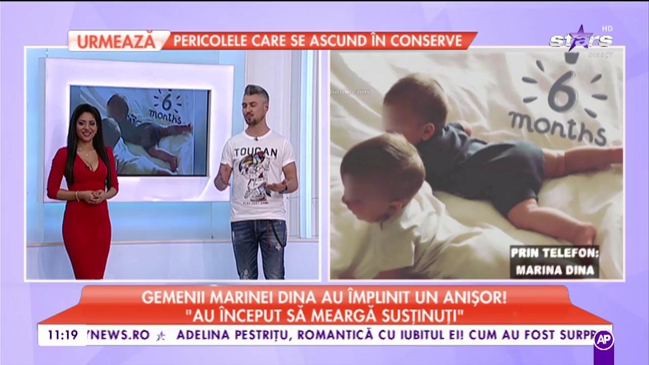 Gemenii Marinei Dina au împlinit un anișor!