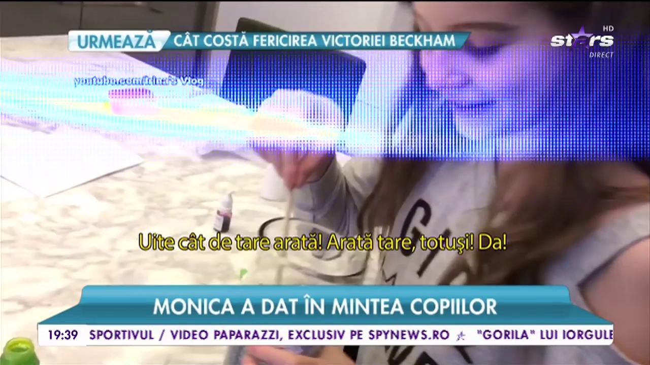 Moica a dat &icirc;n mintea copiilor. S-a distrat de minune cu fetița ei, Irinuca