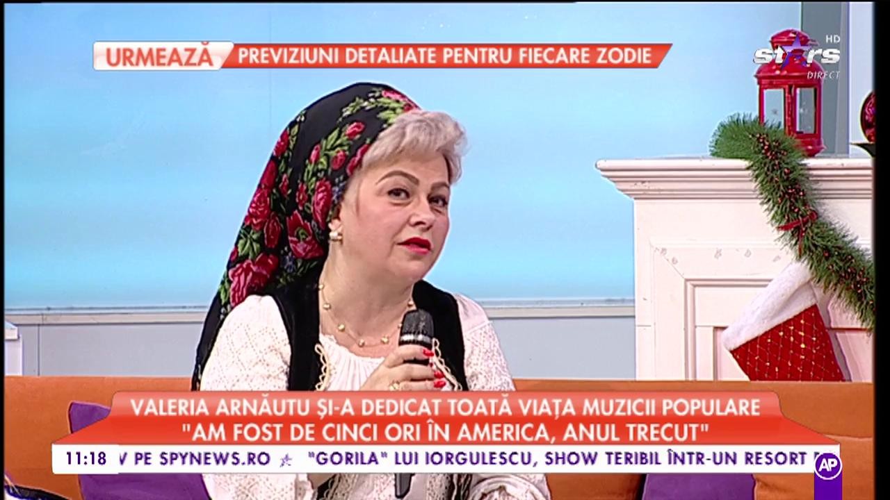 Valeria Arnăutu și-a dedicat toată viața muzicii populare: „Am fost de cinci ori în America, anul trecut”